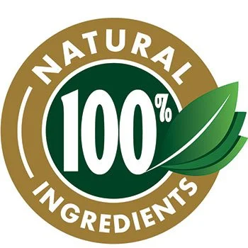 Alphacur all natural badge